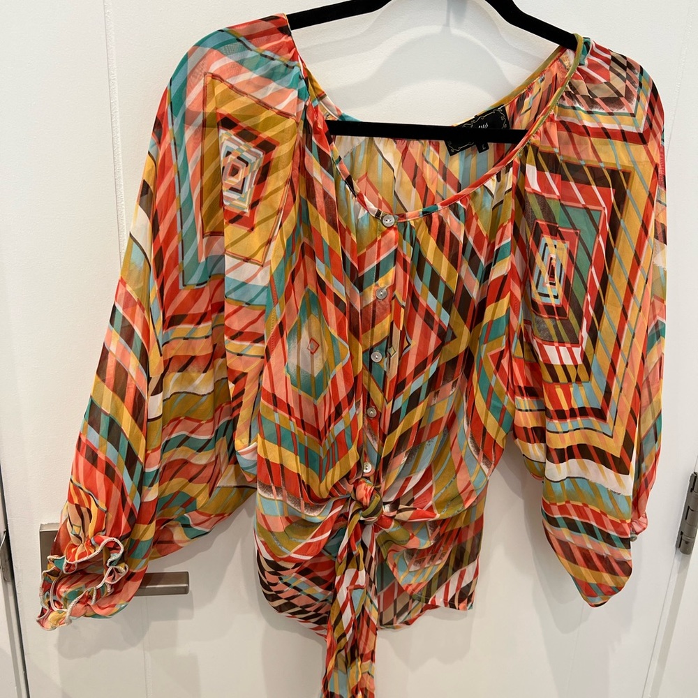 Status Multi Color Top